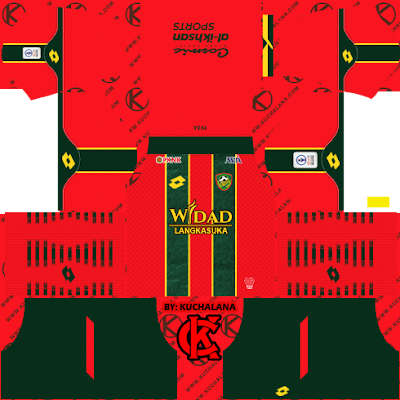 Kedah Darul Aman FC Lotto Kits 2021 -  DLS2019 Kits