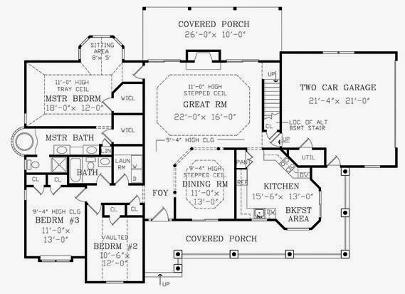 Planos de Casas: planos de casas de country