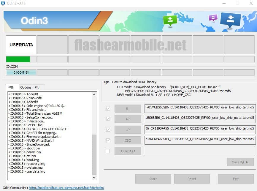 Flashear, instalar firmware original Samsung Galaxy J7 Neo (SM-J701M)  Android  paso a paso Flashear Mobile