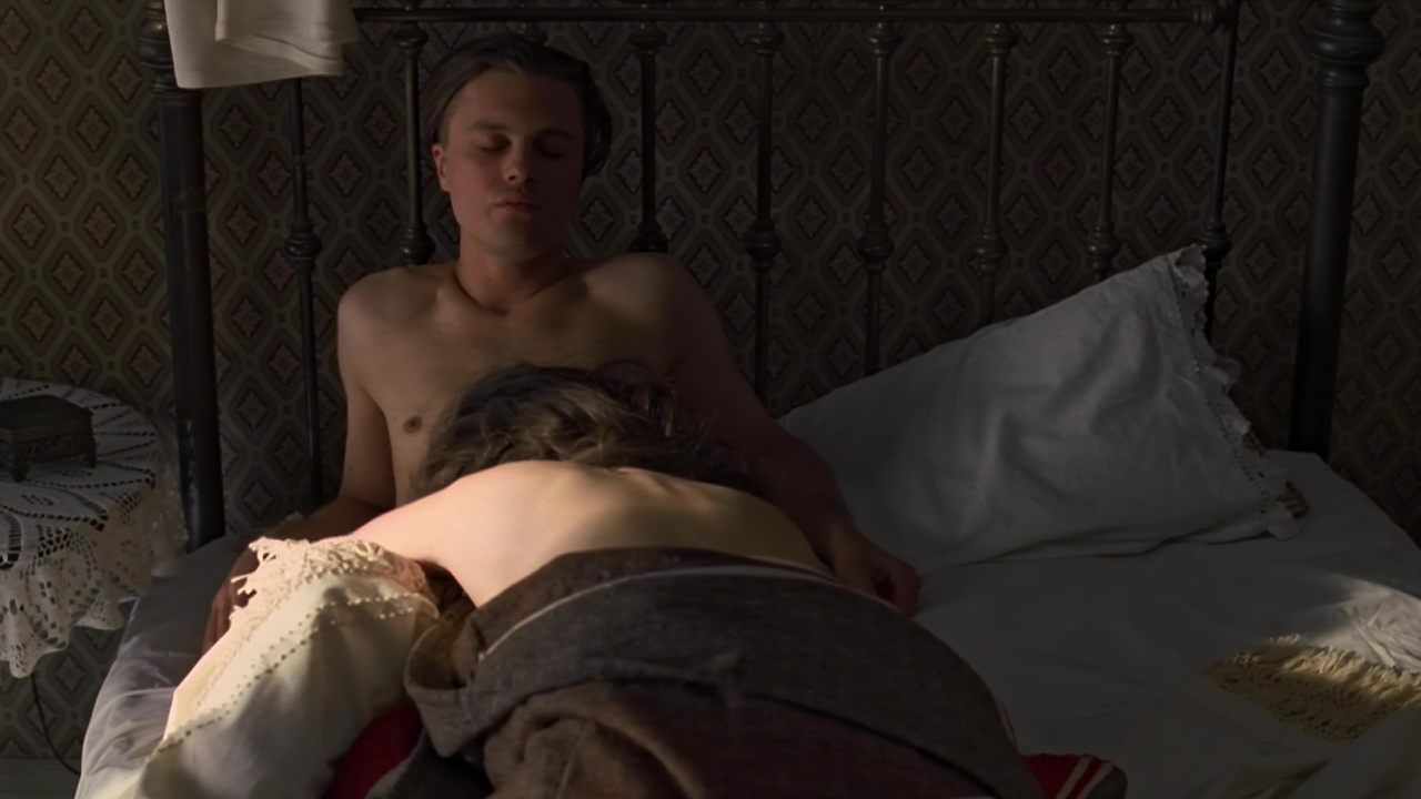 Michael Pitt shirtless in Boardwalk Empire 1-02 "The Ivory Tower"...