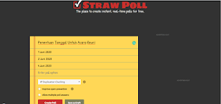 cara membuat voting online