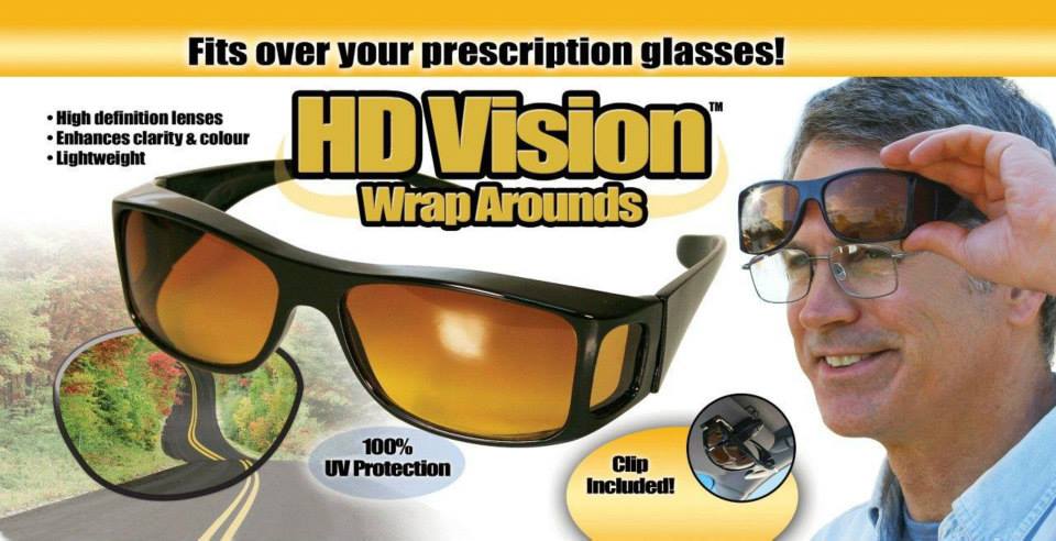 hd vision clip on sunglasses
