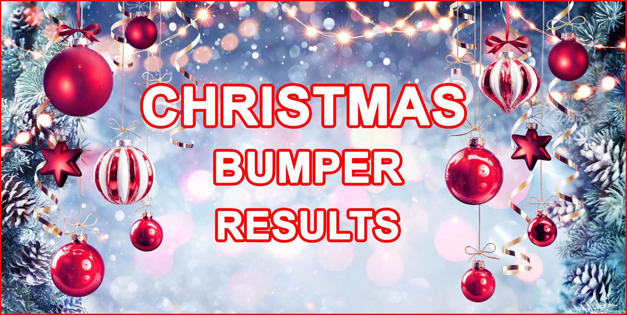 Kerala Lottery Result Christmas New Year Bumper All Winners List Live