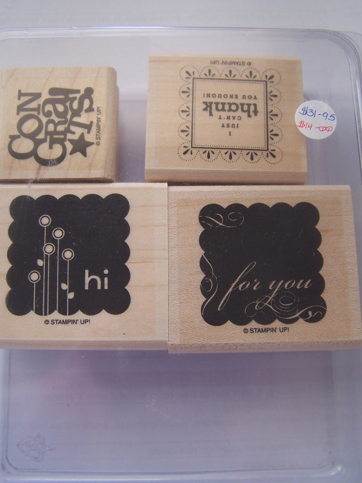 Stampin' Up!® Stamp Sets 4 Sale...