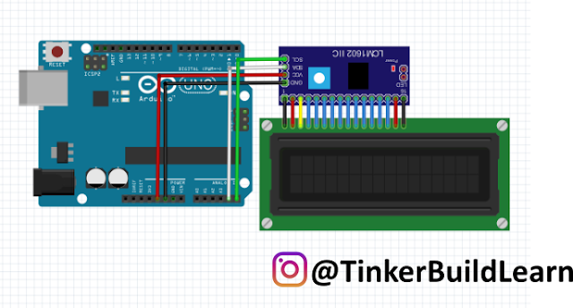 Arduino Projects: Connect Lcd 16x2 to Arduino with just 4 wires