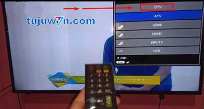 cara cek tv digital atau analog (belum digital)