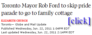that sound you hear s rob ford's balls clanking