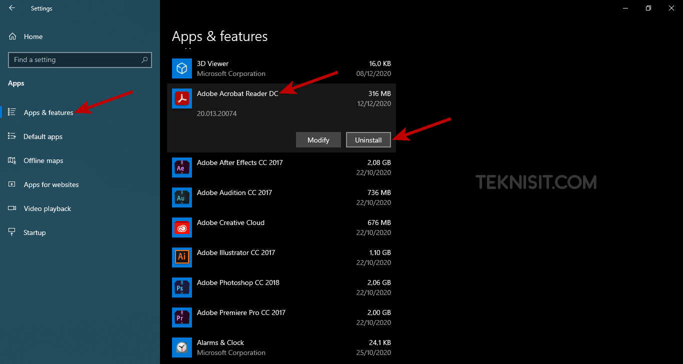 Cara Menghapus Aplikasi di Laptop - TeknisIT.com
