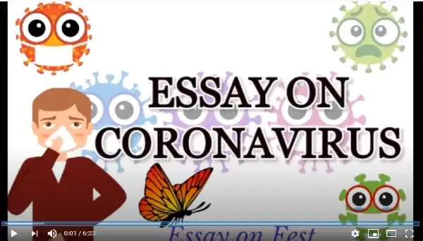 Essay on coronavirus