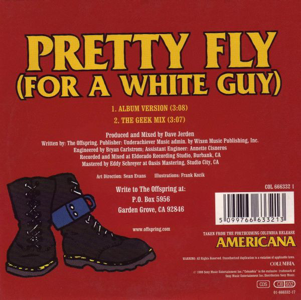Fly как переводится на русский. Оффспринг Претти Флай. The Offspring - pretty Fly (for a White guy). Pretty Fly for a White guy. Pretty Fly the Offspring обложка.