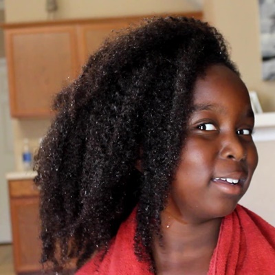 African Naturalistas How To Wash Kids High Porosity Natural Hair