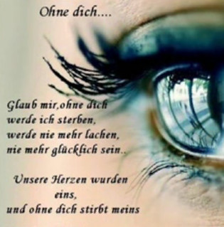 Spruche Spruche Ohne Dich