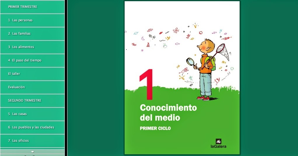 Libro De Conocimiento Del Medio 1 amigosdelcoleprimero.blogspot.com