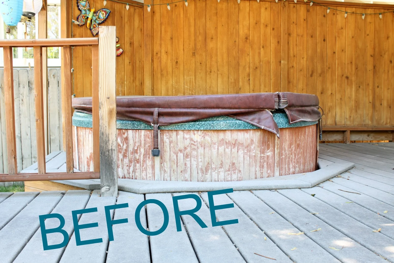 Exquisite Paint Hot Tub Cabinet Artwork Collection