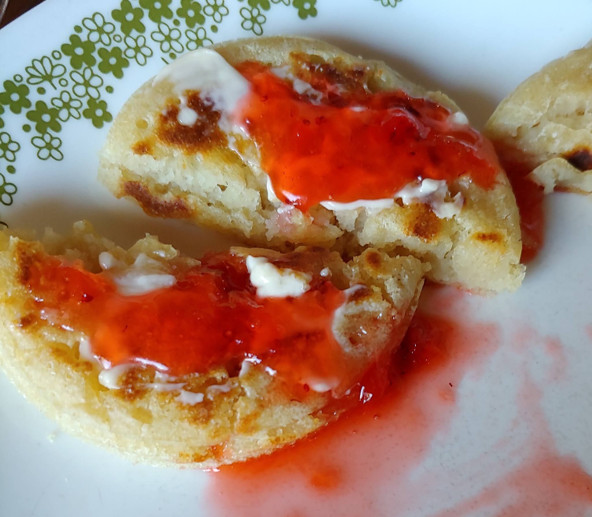 A Radish Saltant Tea Time What is a crumpet, anyway?