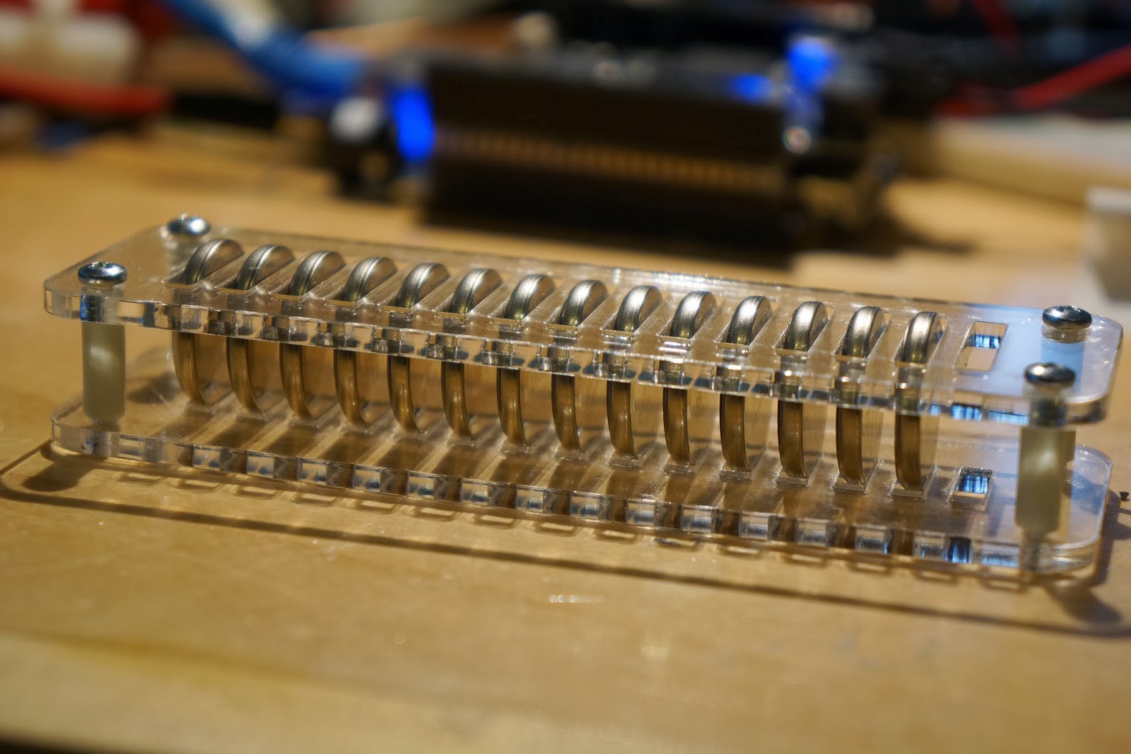 Robots and Electrons: Laser Cut CR2032 Battery Holder
