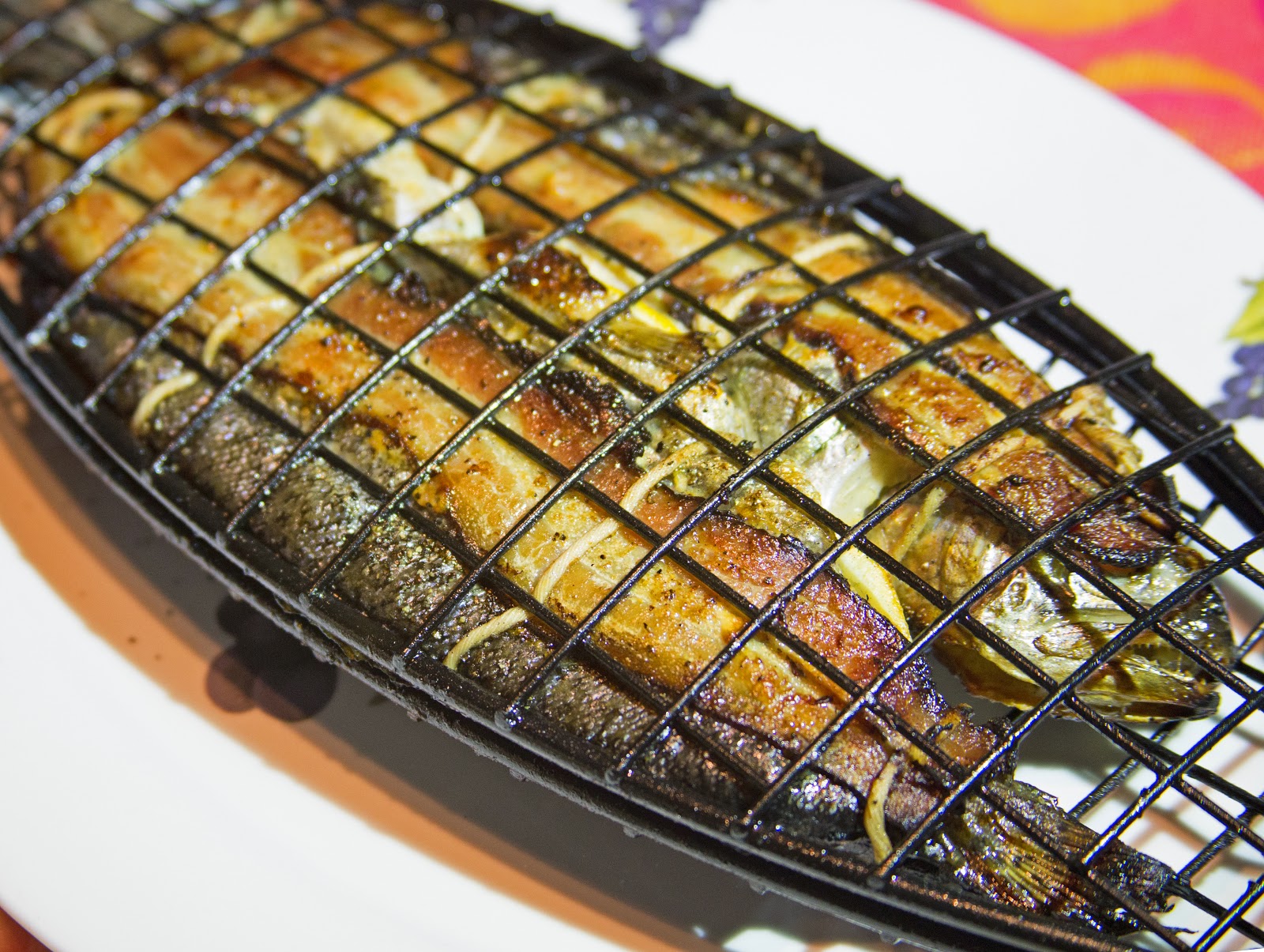 We Cook You Cook Grilled Rainbow Trout and Roasted Cipolinni Onion