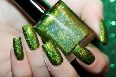 Swatch of the nail polish "Mowed Meadow" by F.U.N. Lacquer