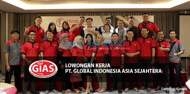 Lowongan Kerja PIC Promosi dan Marketing PT. Global Indonesia Asia Sejahtera Area Serang