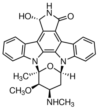 PDK1/PKC 阻害剤（ＵＣＮー０１）: <br>７位に水酸基が付加したＳＴ誘導体