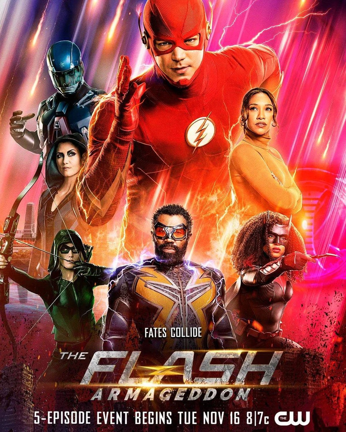 THE FLASH Veja o pôster do novo crossover do Arrowverse, The Flash
