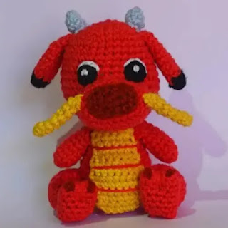 Amigurumi Mushu a Crochet Amigurumi Mushu a Crochet