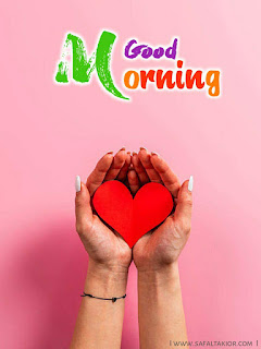 hand love good morning images