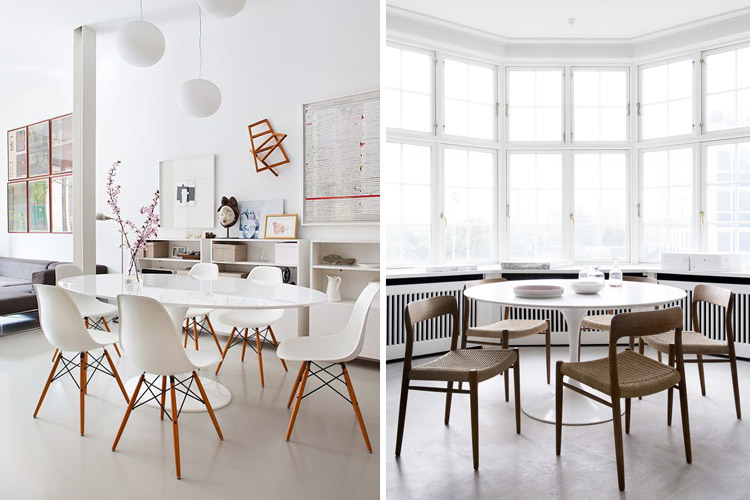 Marzua: Tipos de mesas para el comedor