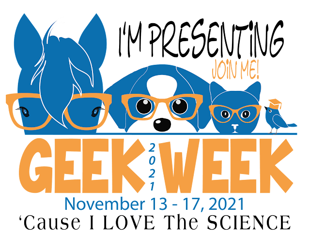 The Pet Professional Guild's Geek Week 2021 logo