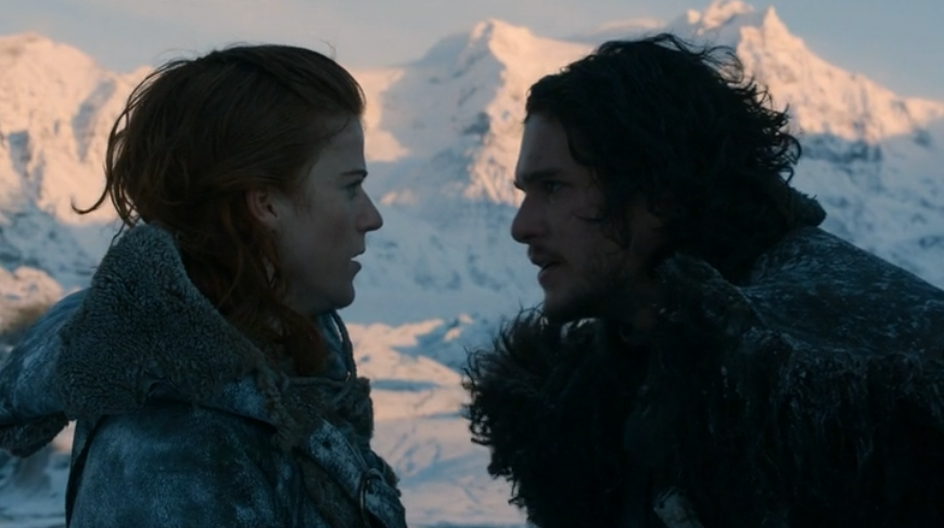 Image result for Jon Snow και η Ygritte