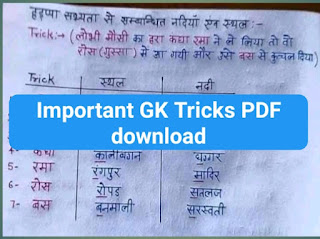 Samanya gyan tricks pdf