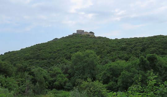 Zamek w Platamonas. Zamek w Platamonas.