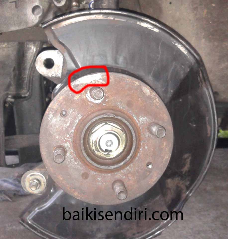 Baiki Sendiri How to Detect Rotor Disc Alignment or Warping