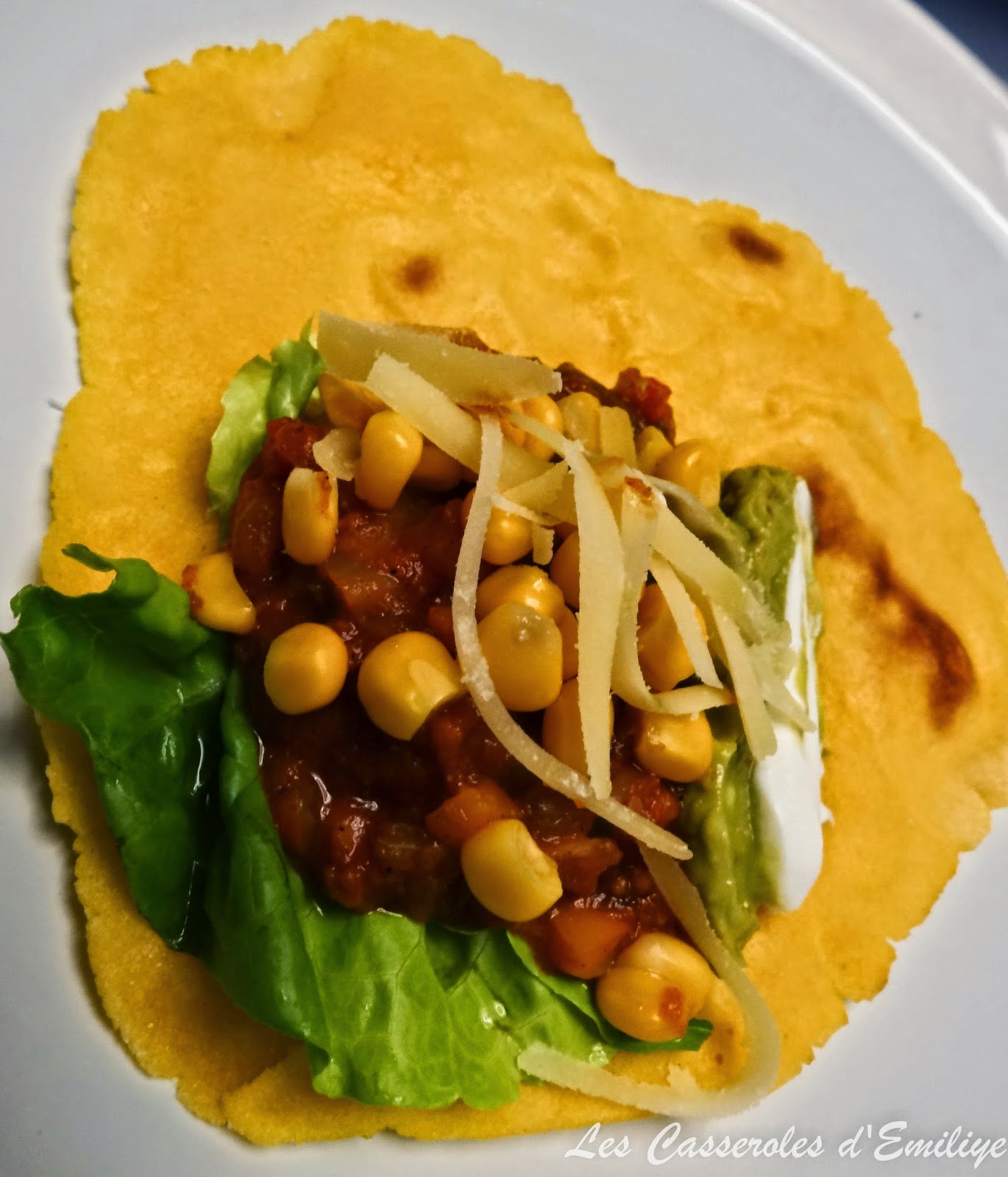 Les Casseroles d'Emiliye Fajitas végétariennes