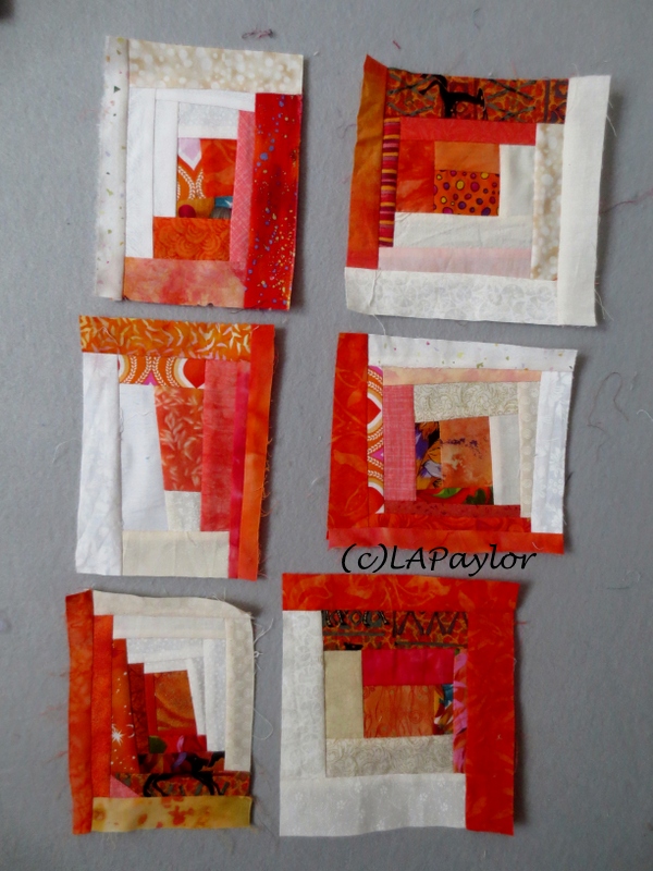 Not Afraid Of Color Sewing Saturday Improv Log Cabins