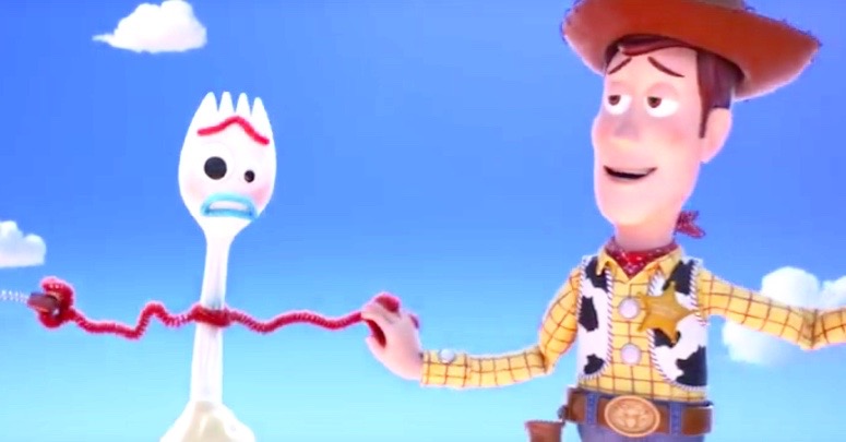 Toy Story 4' Footage Shows Woody Meeting Forky