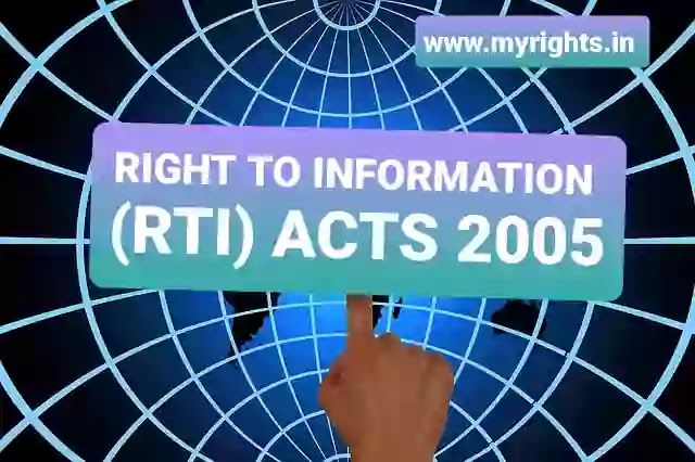The Right To Information Act, 2005