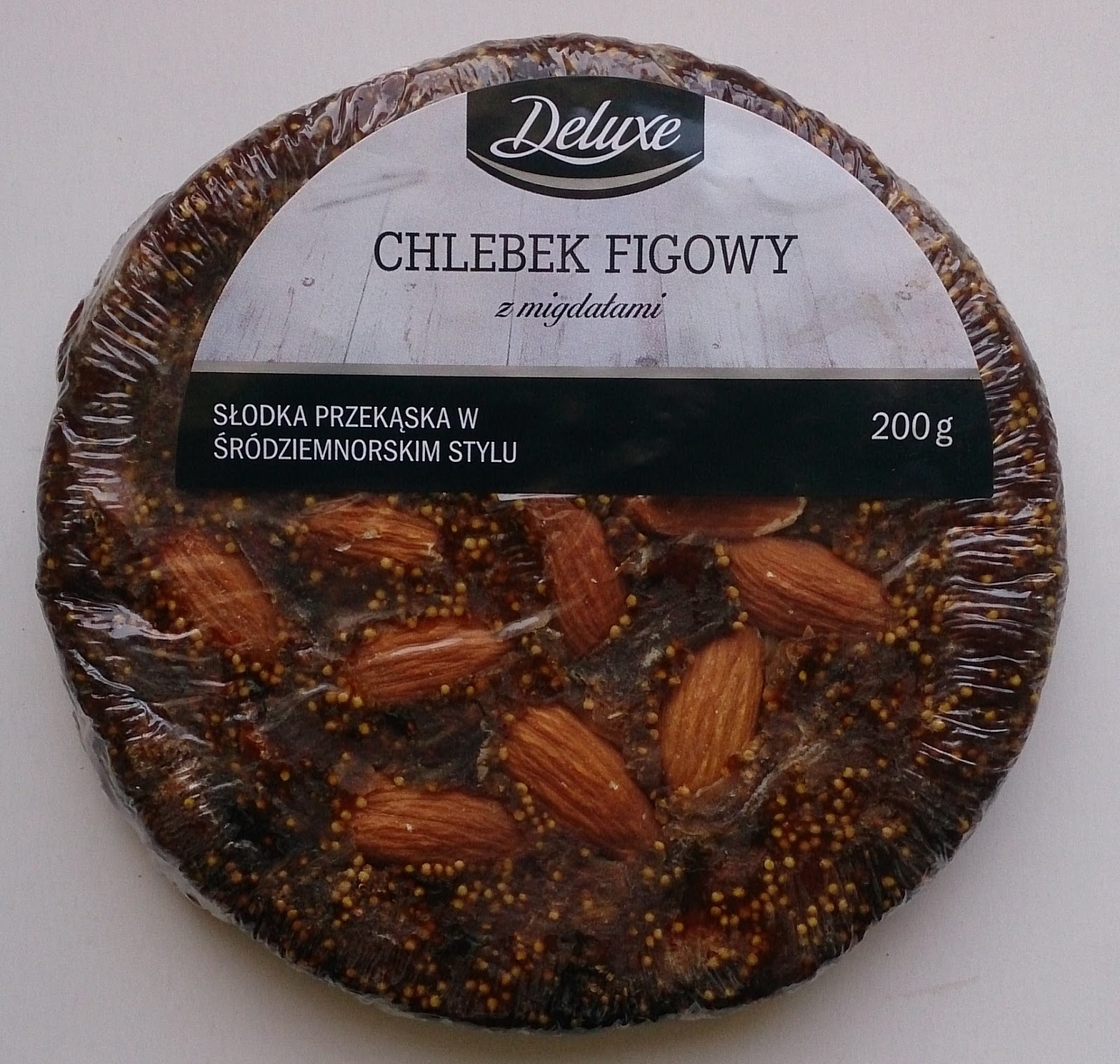 Chwile zasłodzenia (Lidl) Deluxe Chlebek Figowy z migdałami; Daktylowy