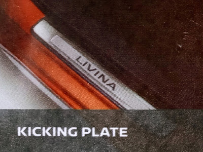 Gambar Kicking plate Nissan Livina
