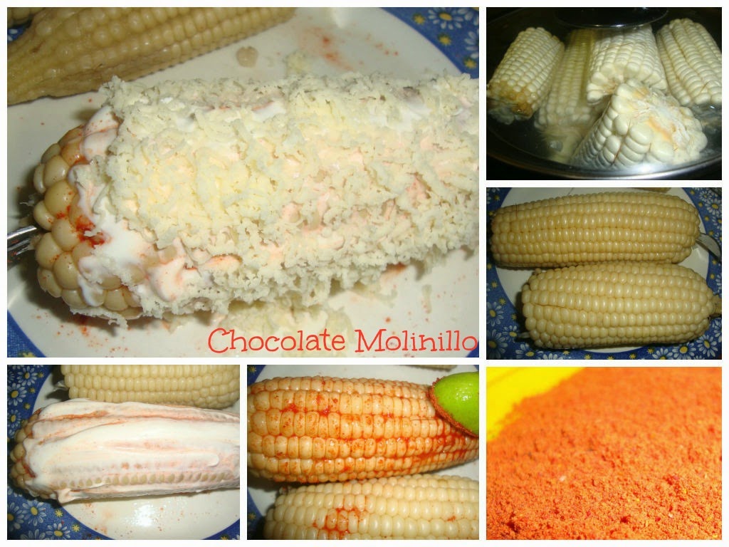 Chocolate Molinillo: Elotes de Carrito en Mazorca