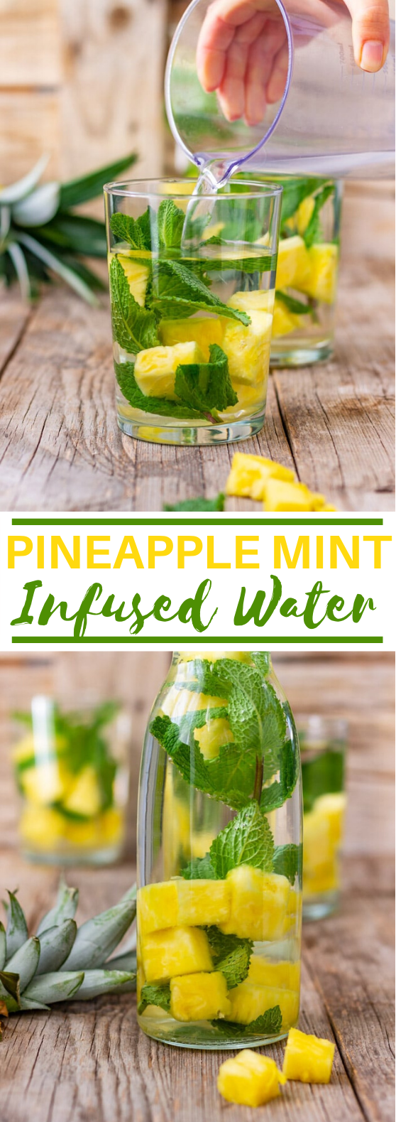 Pineapple Infused Water healthy drinks