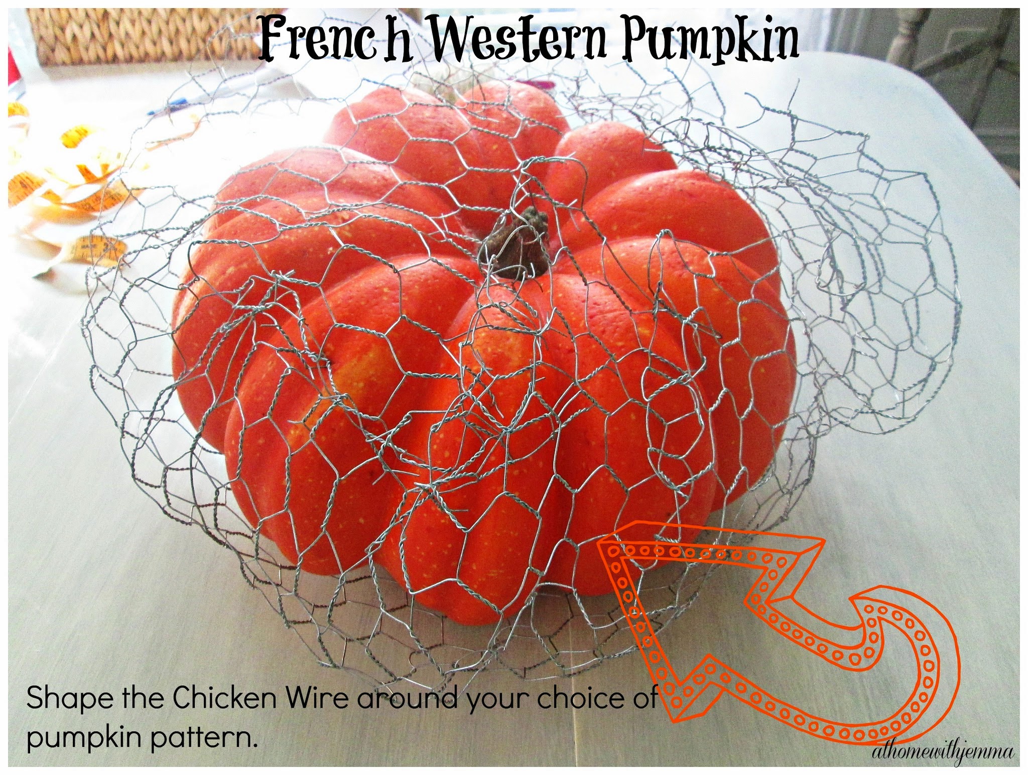 French Western Pumpkins Tutorial At Home with Jemma