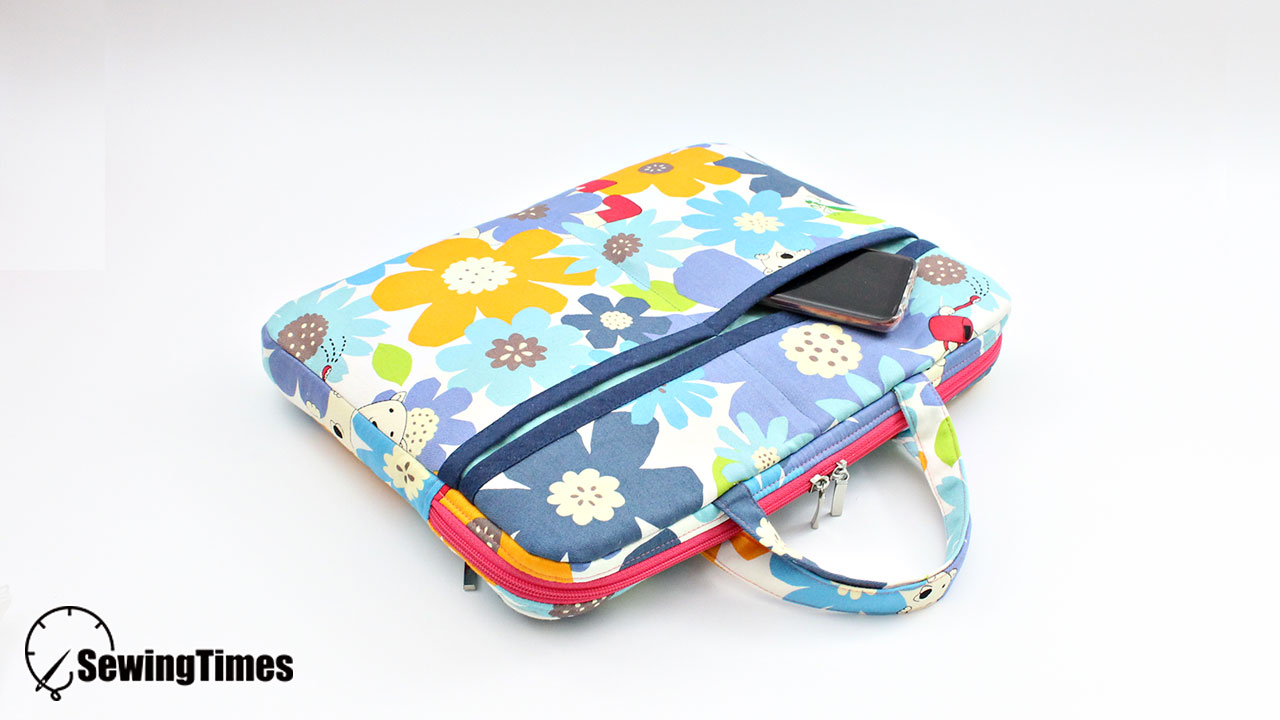 DIY Slim Laptop Bag 13″