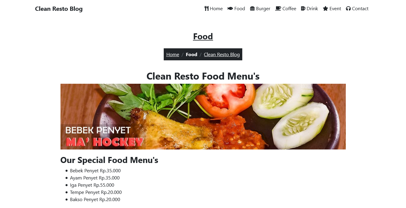 pembuatan website restoran murah