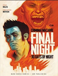 Criminal Macabre: Final Night - The 30 Days of Night Crossover Comic