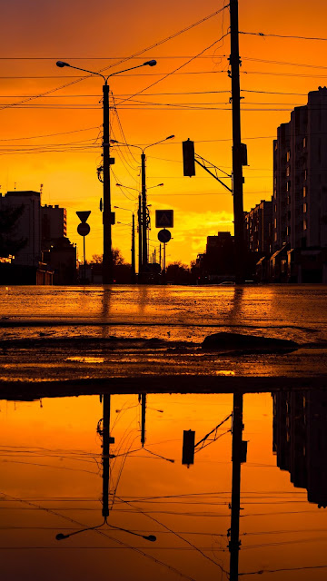 Wall City Sunset Wallpaper Wall City Sunset Wallpaper