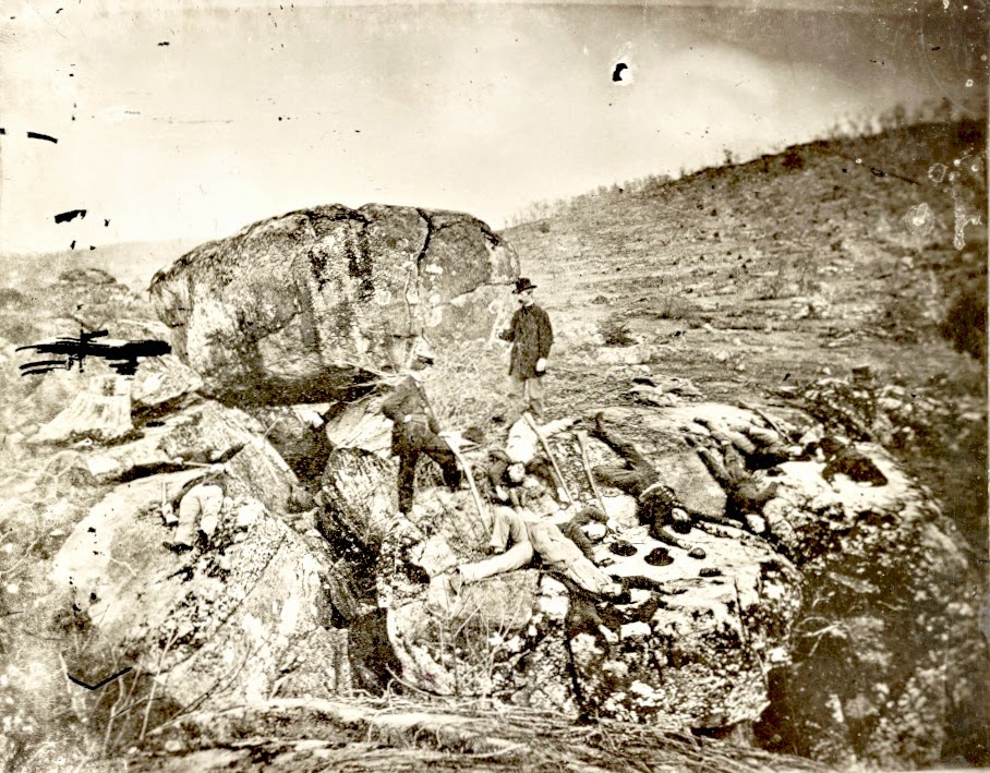 JOHN BANKS' CIVIL WAR BLOG: Gettysburg interactive panorama: Devil's Den