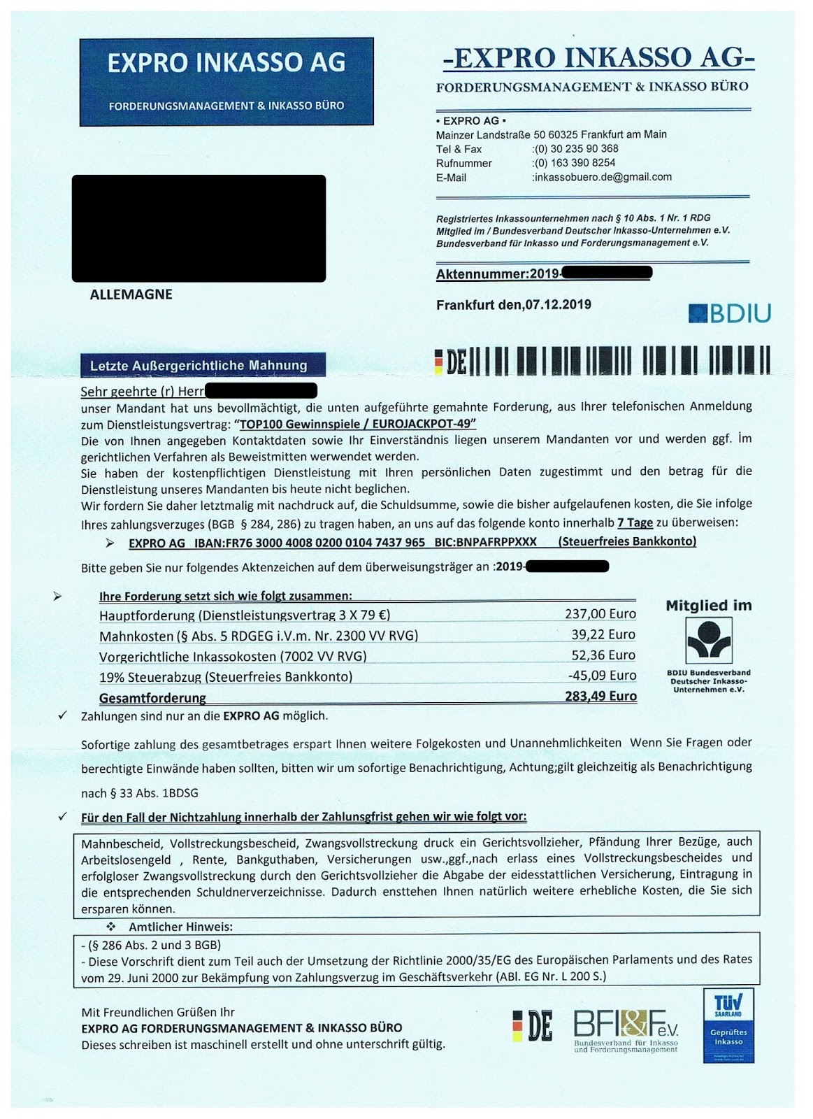 Verbraucherdienst E V Dezember 19