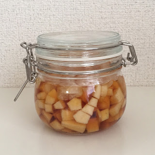 Beautiful days 米粉,パウンドケーキ,グルテンフリー,glutenfree,gluten-free,レシピ,グルテン不耐性,高アミロース,北瑞穂,楽天レシピ,菜種油,ブルボン,林檎のブランデーケーキ,大人プチシリーズ,林檎,カルヴァドス,ブランデー,アップルバレル
