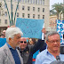 Napoli, manifestazione dei sovranisti meridionali pro Siria davanti al consolato Usa
